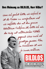BILDLOS Plakat: Adolf Hitler